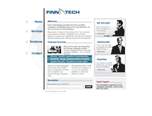Tablet Screenshot of finn-tech.com